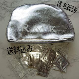 アールエムケー(RMK)の【RMK】メタリックポーチ✨&ベース/ファンデのサンプルセット♡(ファンデーション)