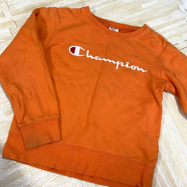 Champion(チャンピオン)のchampion♡トレーナー キッズ/ベビー/マタニティのキッズ服男の子用(90cm~)(Tシャツ/カットソー)の商品写真