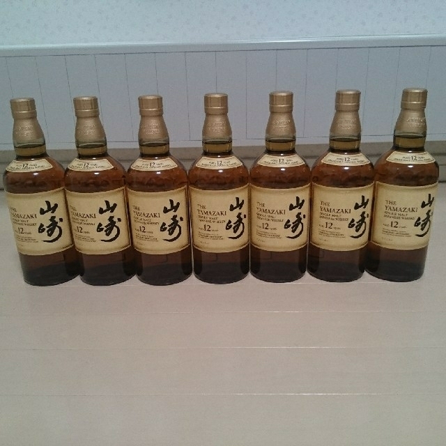 山崎12年×7本 箱なし