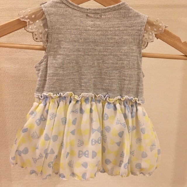 kid’s zoo(キッズズー)のキッズズー トップス チュニック 70cm キッズ/ベビー/マタニティのベビー服(~85cm)(ワンピース)の商品写真