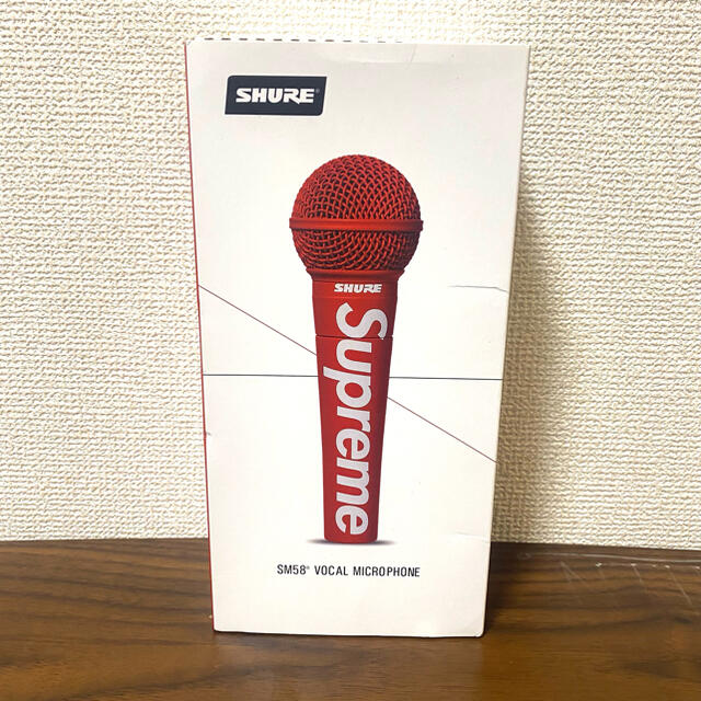 Supreme(シュプリーム)のSupreme Shure SM58 Vocal Microphone 楽器のレコーディング/PA機器(マイク)の商品写真