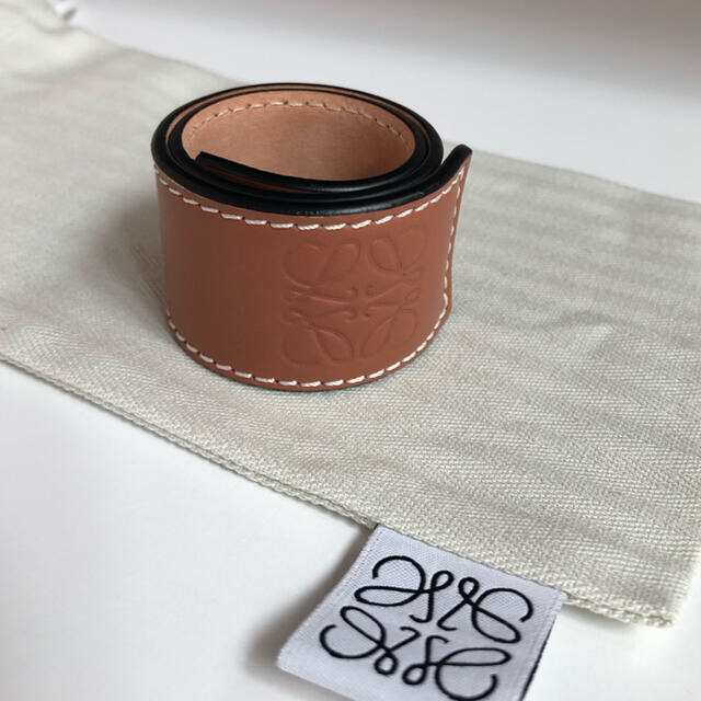 LOEWE - LOEWE ロエベ スラップブレスレットスモール(カーフスキン)の