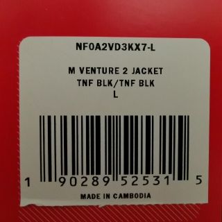 THE NORTH FACE - Northface ノースフェイス VENTURE 2 NF0A2VD3KX7の ...