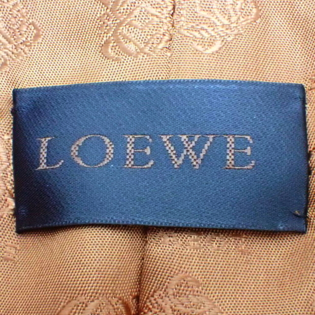 LOEWE(ロエベ)のロエベ アウター ロングレザー ジャケット ブラウン茶 40800075754 レディースのジャケット/アウター(ライダースジャケット)の商品写真