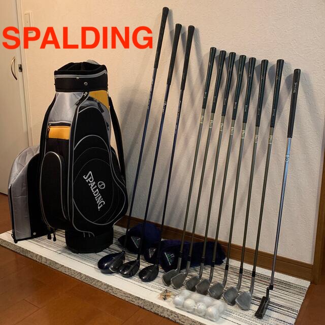 SPALDING   初心者メンズゴルフクラブセット豪華本⛳️SPALDING