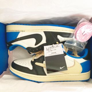 ナイキ(NIKE)の正規品 TRAVIS SCOTT FRAGMENT JORDAN 1 LOW(スニーカー)