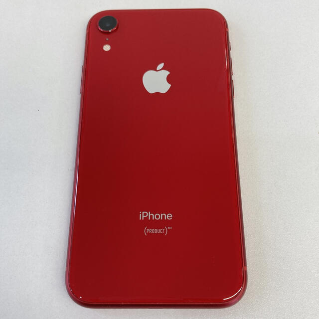 iPhone XR 64GB RED SIMフリースマートフォン/携帯電話