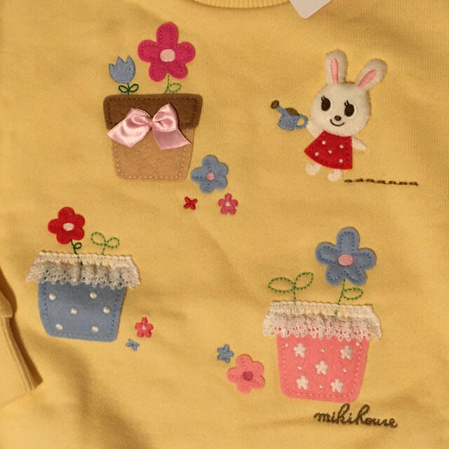 mikihouse(ミキハウス)のミキハウス　うさこ　トレーナー キッズ/ベビー/マタニティのキッズ服女の子用(90cm~)(Tシャツ/カットソー)の商品写真