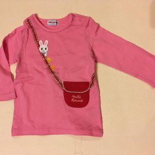 ミキハウス(mikihouse)のミキハウス　うさこ　ロンT(シャツ/カットソー)