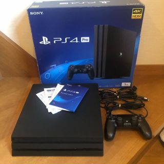 プレイステーション4(PlayStation4)の美品　PlayStation4 本体 pro CUH-7200B B01 (家庭用ゲーム機本体)