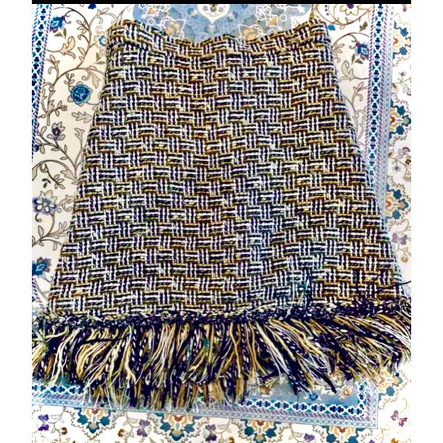 CHANEL(シャネル)のレア美品　ゴージャス♡シャネルウェスタンコレクション☆☆スカート40サイズ レディースのスカート(ひざ丈スカート)の商品写真