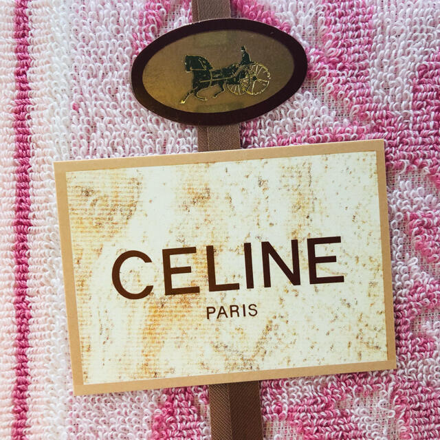 celine(セリーヌ)の未使用♡セリーヌタオルケット♡ キッズ/ベビー/マタニティの寝具/家具(タオルケット)の商品写真