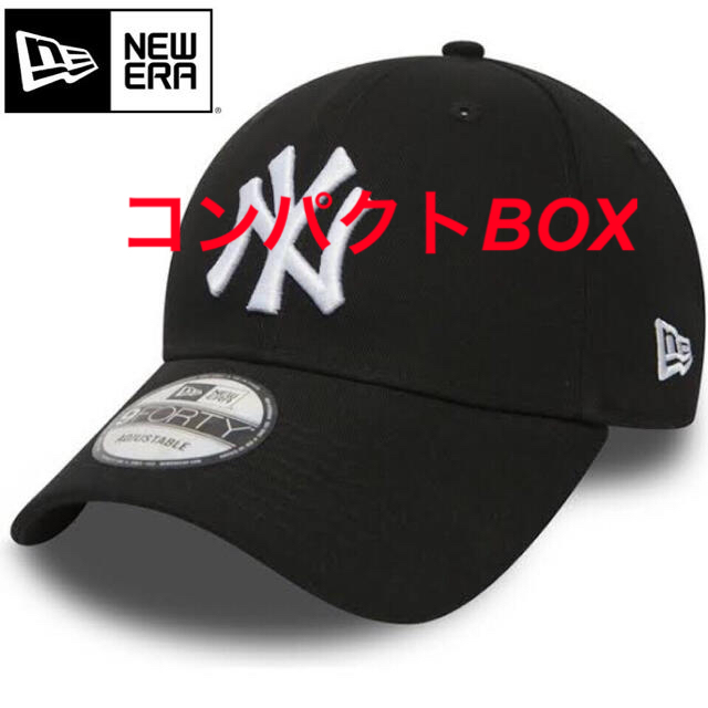 NEW ERA(ニューエラー)のニューエラ キャップ NY ヤンキース 黒 ブラック メンズの帽子(キャップ)の商品写真