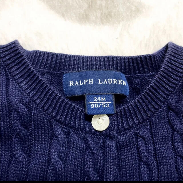 Ralph Lauren(ラルフローレン)のラルフローレン カーディガン 90 2枚セット キッズ/ベビー/マタニティのキッズ服女の子用(90cm~)(カーディガン)の商品写真