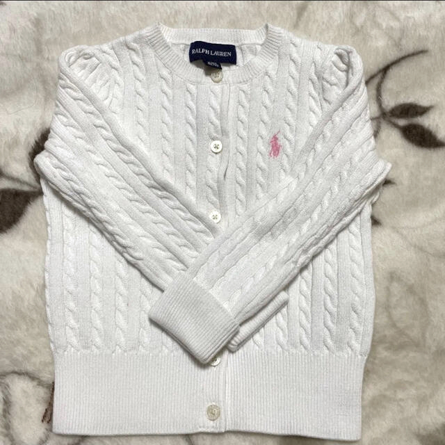 Ralph Lauren(ラルフローレン)のラルフローレン カーディガン 90 2枚セット キッズ/ベビー/マタニティのキッズ服女の子用(90cm~)(カーディガン)の商品写真