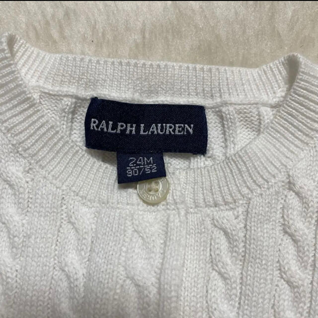 Ralph Lauren(ラルフローレン)のラルフローレン カーディガン 90 2枚セット キッズ/ベビー/マタニティのキッズ服女の子用(90cm~)(カーディガン)の商品写真