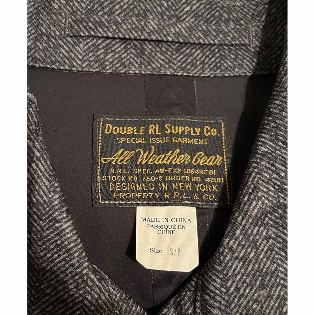 RRL - 新品*RRL*ヘリンボーンプリント ロングコート*S* レイン RRL - 新品*RRL*ヘリンボーンプリント ロングコート*S* レイン