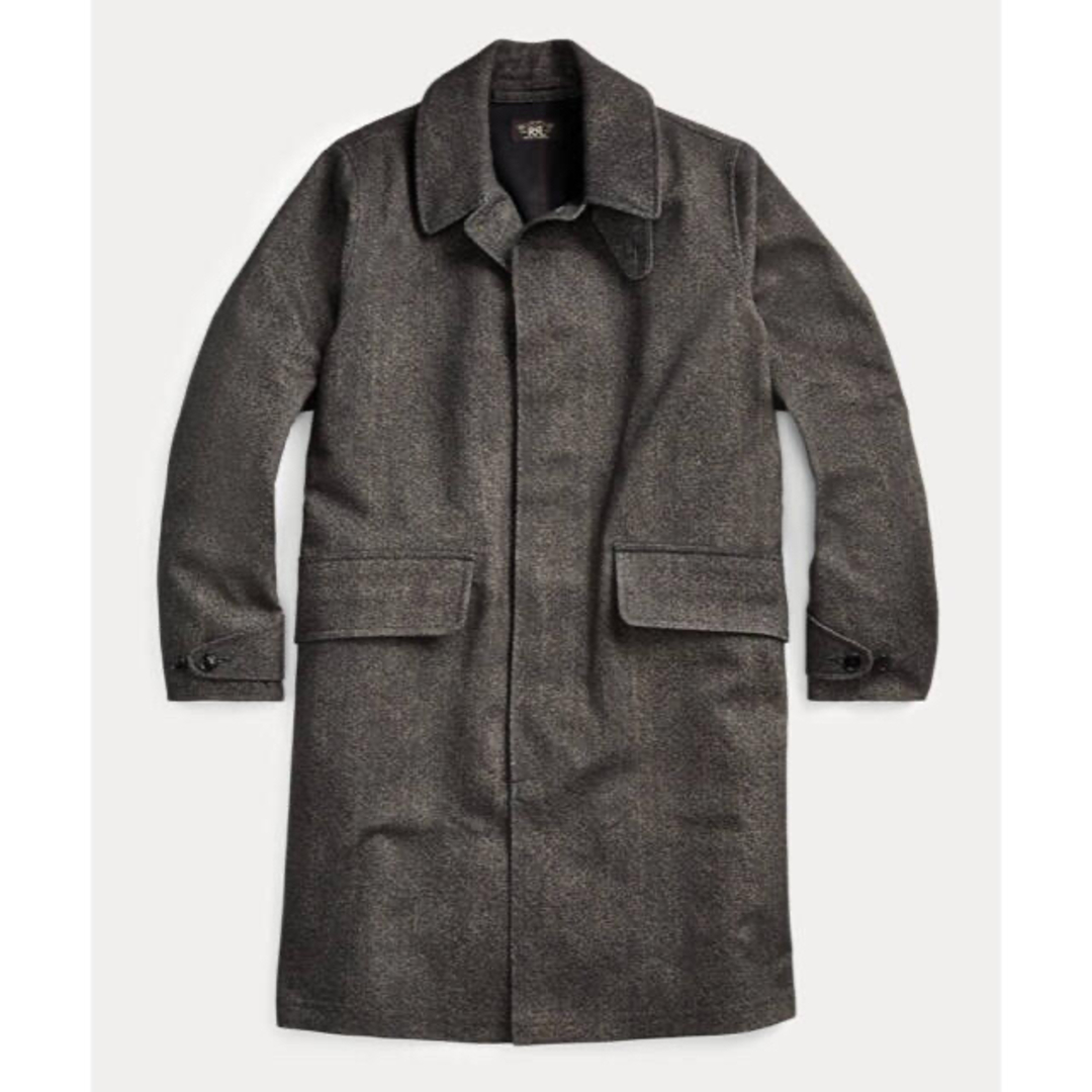 RRL - 新品*RRL*ヘリンボーンプリント ロングコート*S* レイン RRL - 新品*RRL*ヘリンボーンプリント ロングコート*S* レイン