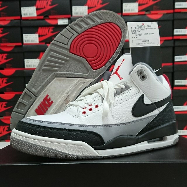 美USED 28.5㎝ JORDAN3 ジョーダン ナイキ NIKE ティンカー