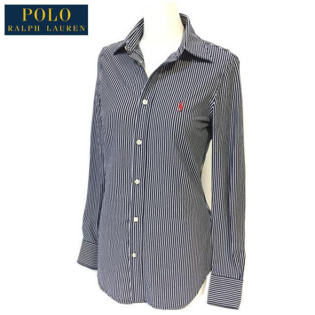 POLO RALPH LAUREN - 美品 正規 レディース ラルフローレン ストライプ