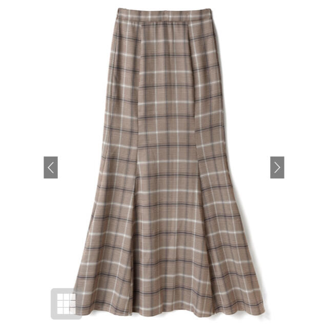 GRL(グレイル)のGRL チェックマーメイドスカート レディースのスカート(ロングスカート)の商品写真