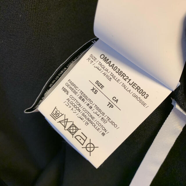 国内未使用 21SS OFF-WHITE オフホワイト カラヴァッジョ Tシャツ