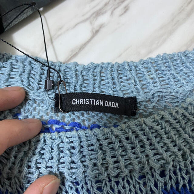 CHRISTIAN DADA(クリスチャンダダ)のタグ付き新品 2019S/S christian dada マルチシアーニット メンズのトップス(ニット/セーター)の商品写真