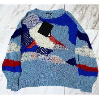 クリスチャンダダ(CHRISTIAN DADA)のタグ付き新品 2019S/S christian dada マルチシアーニット(ニット/セーター)