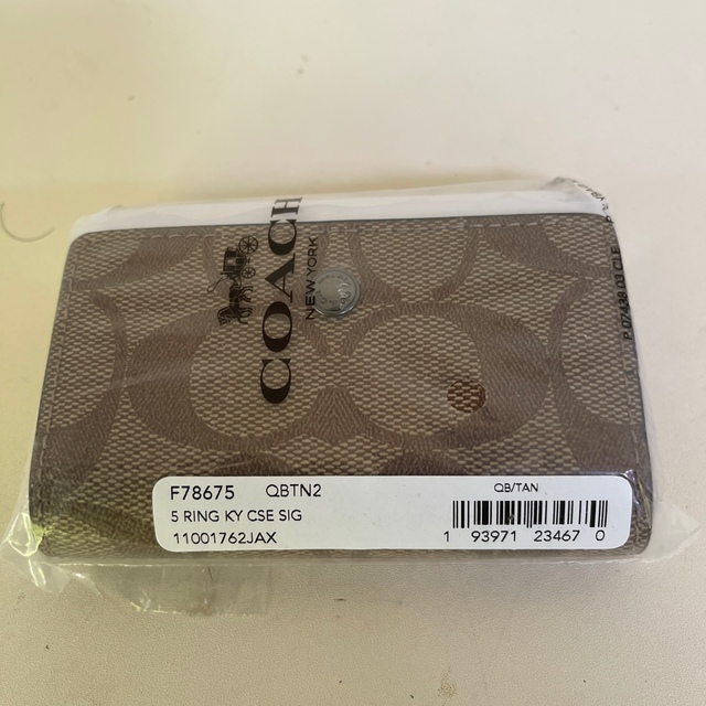 COACH(コーチ)のCOACH SIGNATURE F78675  0891 レディースのファッション小物(キーケース)の商品写真