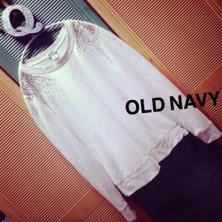 オールドネイビー(Old Navy)の156☆OLD NAVYスパンコール(トレーナー/スウェット)