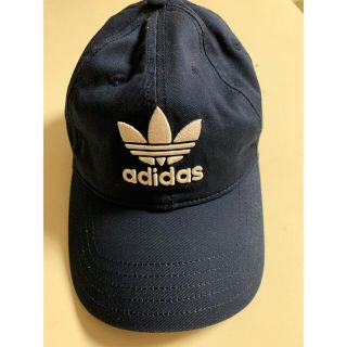 adidas アディダス コットンキャップ フリーサイズ(キャップ)