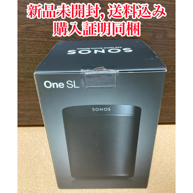 ワイヤレススピーカー【新品未開封セール】Sonos One SL WiFI対応スピーカー 黒 正規品