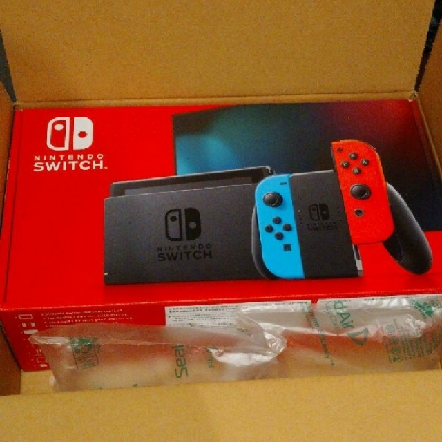 新品未開封】Nintendo Switch ネオンブルー/ネオンレッド-