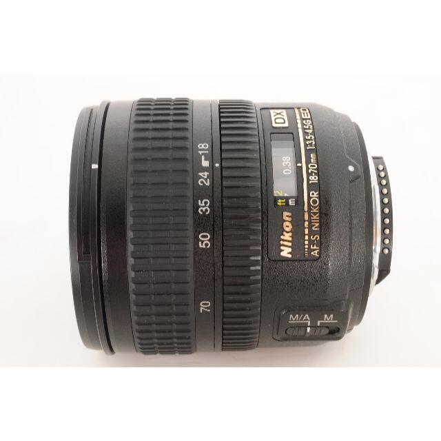 Nikon(ニコン)の【高解像度】Nikon ニコン AF-S 18-70mm f3.5-4.5 スマホ/家電/カメラのカメラ(レンズ(ズーム))の商品写真