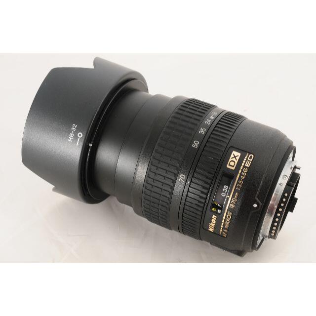 Nikon(ニコン)の【高解像度】Nikon ニコン AF-S 18-70mm f3.5-4.5 スマホ/家電/カメラのカメラ(レンズ(ズーム))の商品写真