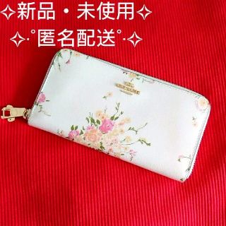 コーチ(COACH)の新品・未使用 コーチ COACH 長財布 花柄 フラワー プレゼント ギフト(財布)