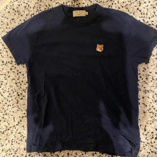 メゾンキツネ(MAISON KITSUNE')のMaison Kitsune Tシャツ XS ネイビー(Tシャツ(半袖/袖なし))