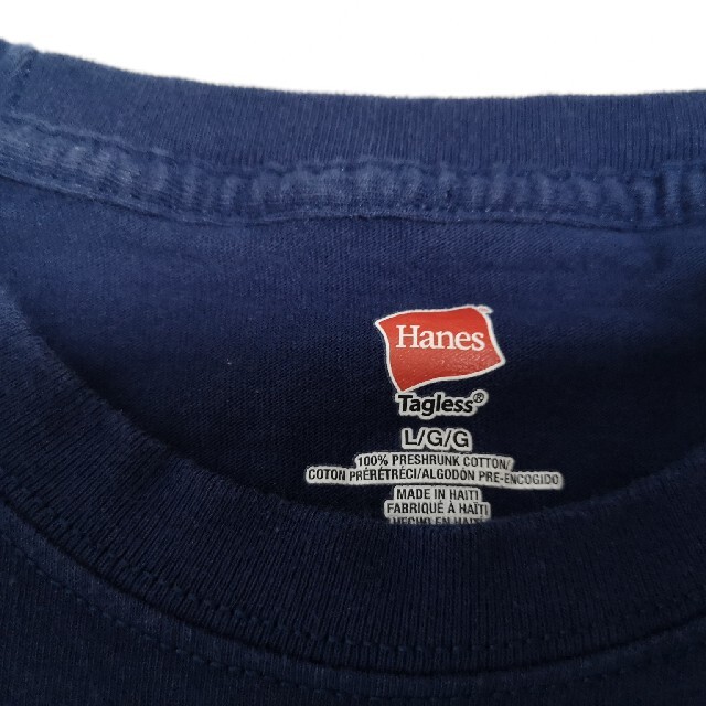 Hanes(ヘインズ)のhanes バスケットボールチーム ロンT カレッジロゴ メンズのトップス(Tシャツ/カットソー(七分/長袖))の商品写真