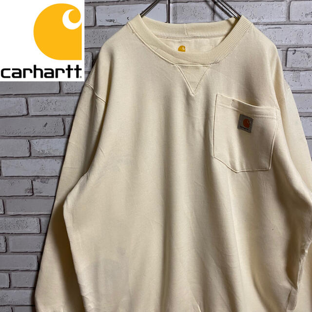 carhartt(カーハート)の90s カーハート メキシコ製 M デッドストック ビッグシルエット ロゴタグ メンズのトップス(スウェット)の商品写真