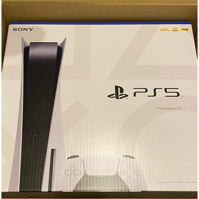 PlayStation(プレイステーション)の[本体][新品][PS5]PlayStation5(CFI-1000A01)3台 エンタメ/ホビーのゲームソフト/ゲーム機本体(家庭用ゲーム機本体)の商品写真
