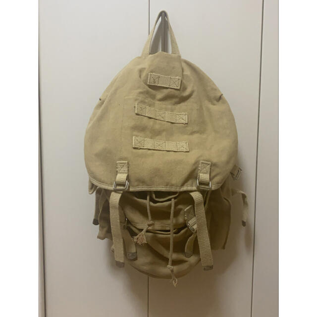 【vintage】military キャンバス　bag リュック　軍物
