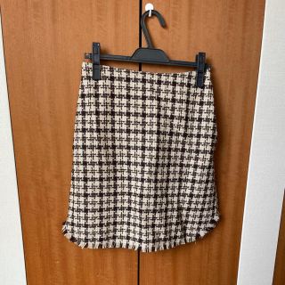 ダブルクローゼット(w closet)のAlley by w closet アリー ダブルクローゼット 千鳥柄 スカート(ミニスカート)