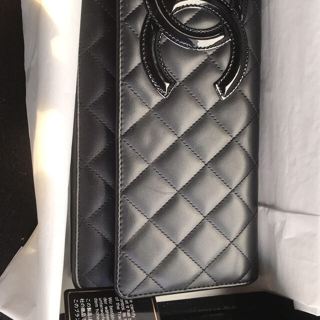 CHANEL カンボンライン　ラウンドファスナー　チェーン