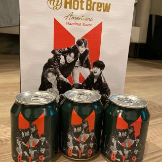 ボウダンショウネンダン(防弾少年団(BTS))のBTS Hot Brew ヘーゼルナッツコーヒー3缶(コーヒー)