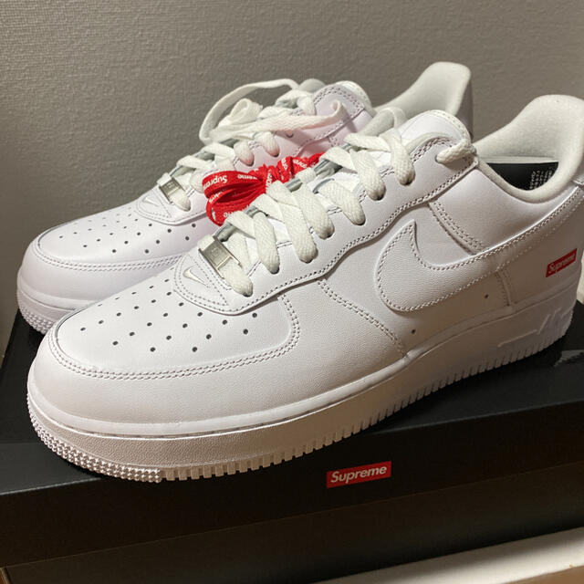 【27.5cm】Supreme Nike Air Force 1 Low 白