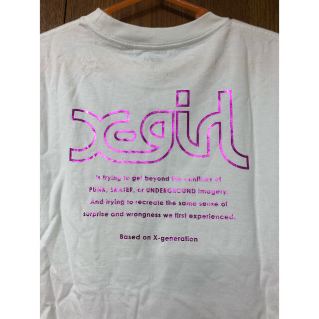 X-girl(エックスガール)のエックスガールTシャツ5😊新品です レディースのトップス(Tシャツ(半袖/袖なし))の商品写真