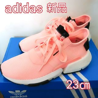 アディダス(adidas)の【新品】adidas レディースピンク スニーカー(スニーカー)