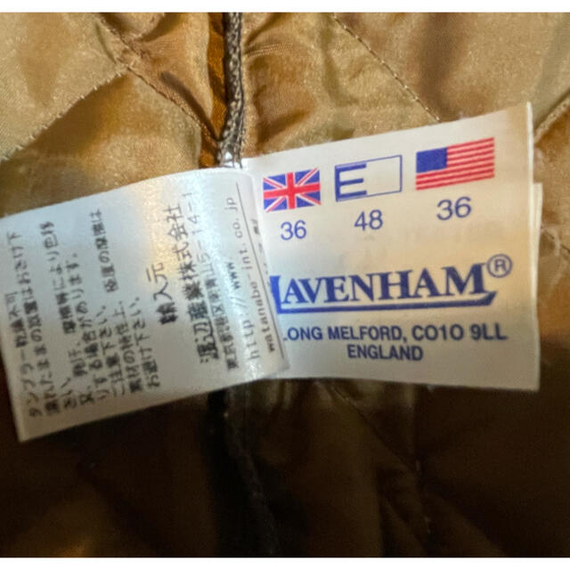LAVENHAM(ラベンハム)のLAVENHAM キルティングジャケット メンズのジャケット/アウター(ナイロンジャケット)の商品写真