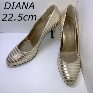 ダイアナ(DIANA)の【送料無料✨美品】DIANA パンプス　22.5cm(ハイヒール/パンプス)