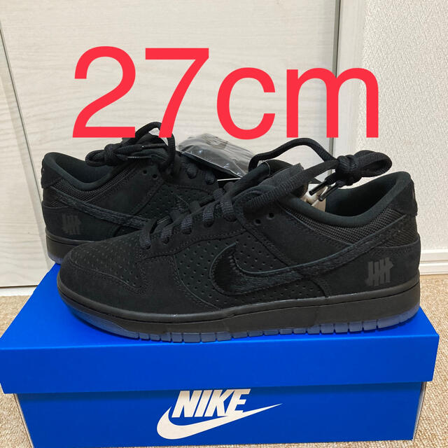 NIKE - NIKE DUNK LOW SP UNDEFEATED"BLACK/BLACK"